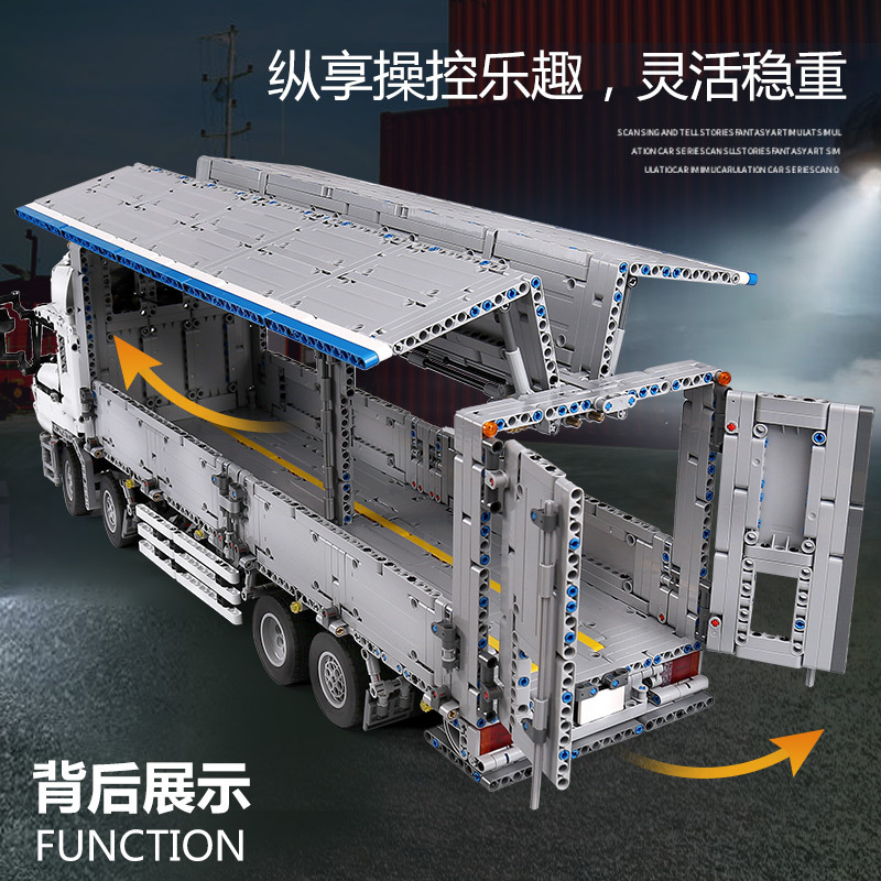 Mould King 13139 4166Pcs Car Toys The MOC-1389 Wing Body Truck Building Blocks 23008