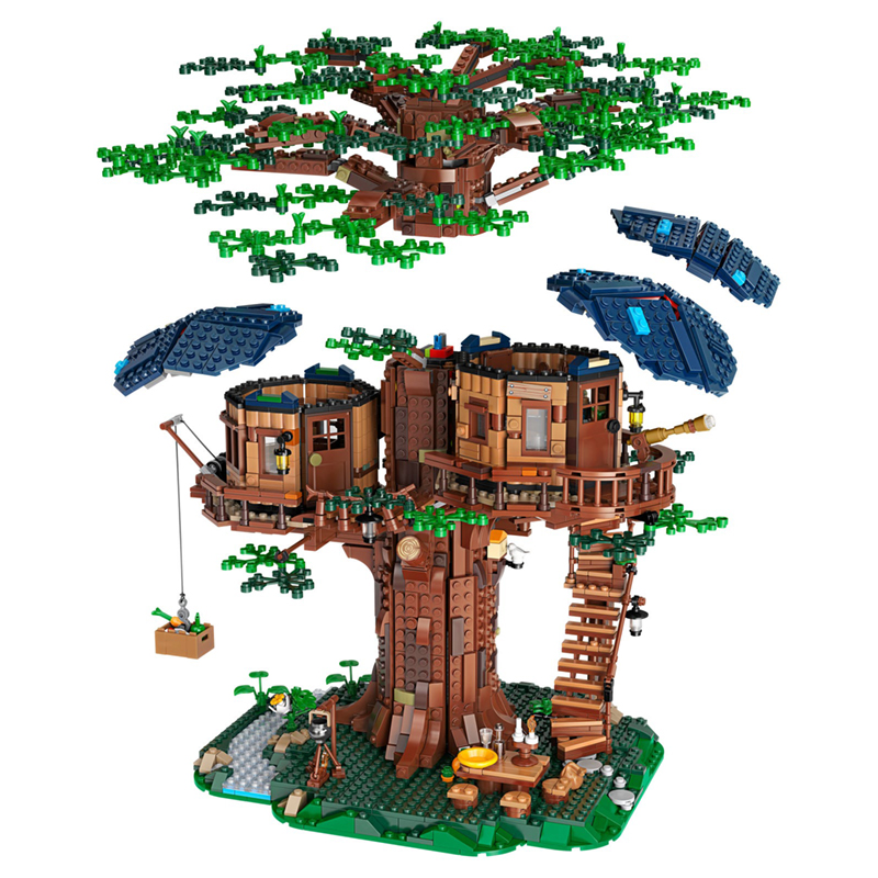 3117 PCS Tree House The Biggest Building Blocks 6007  21318