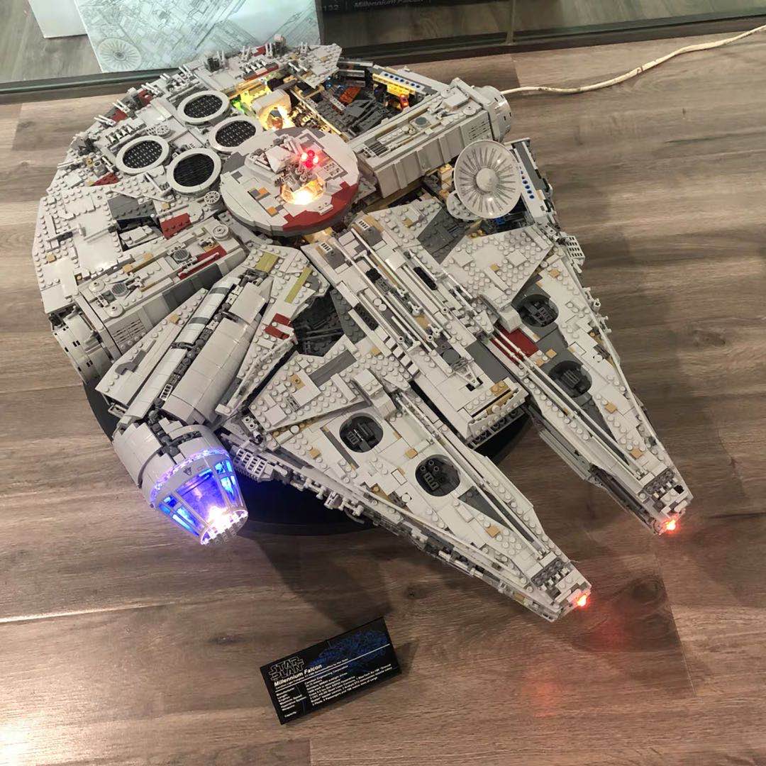 Star Plan Destroyer 05132 75192 Millennium Falcon Building Blocks  8445PC