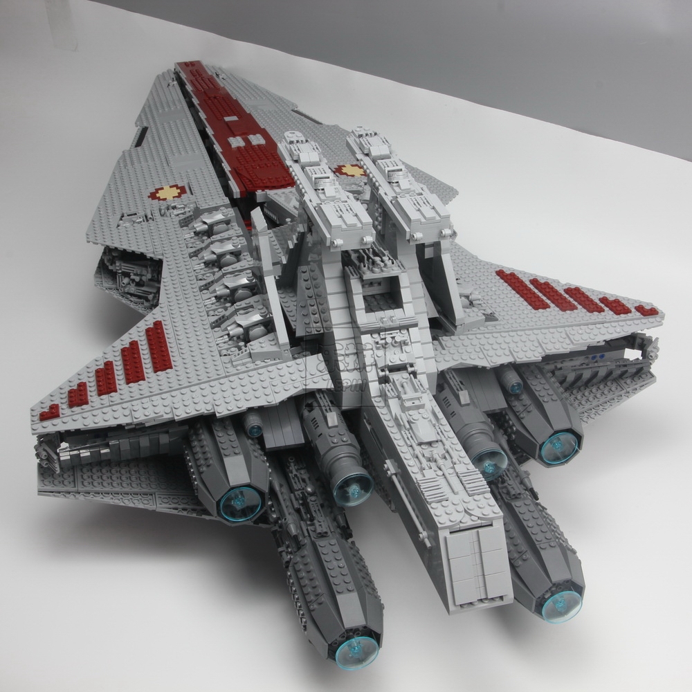 MOC-0694 Star Venator-class Republic Attack Cruiser Building Blocks 6685pcs Bricks Toys For Gift Model Sets 05077