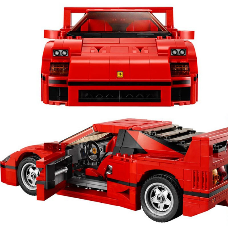 1157pcs ing Technical Series F40 Sports Car Building Blocks 21004 10248