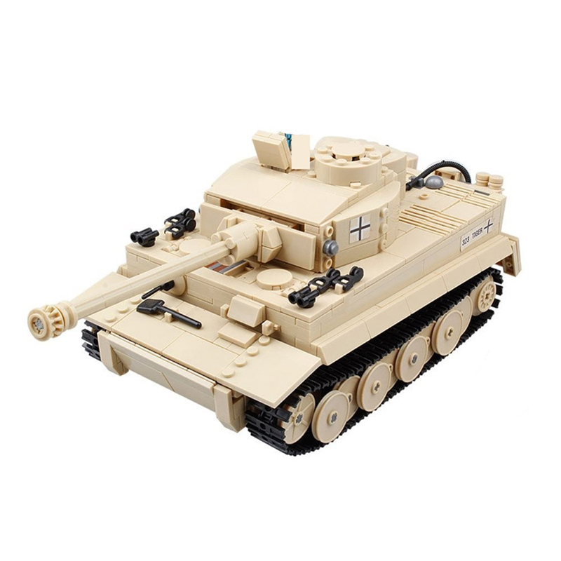 New World War II 2 Military Army Germany Panzer Tiger Tank Vehicle Battle Building 82011