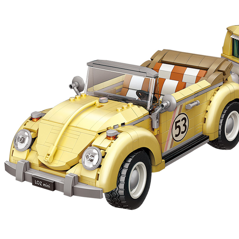 LOZ 1130 2228pcs Mini Blocks Kids Building Adult Station Wagon