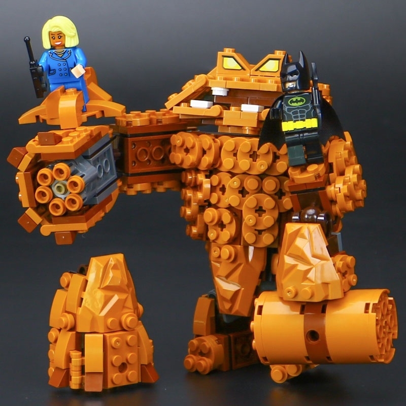 07050 Batman Movie Series The Rock Clayface Splat Attack 70904 Building Blocks