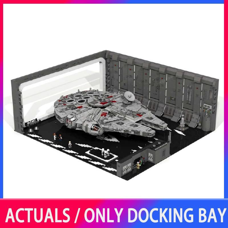 Moc Docking Bay 327 For 05132 8000+PCS UCS Falcon Ultimate  Model Building Block