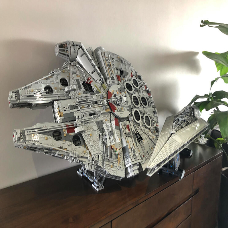 Star Plan Destroyer 05132 75192 Millennium Falcon Building Blocks  8445PC