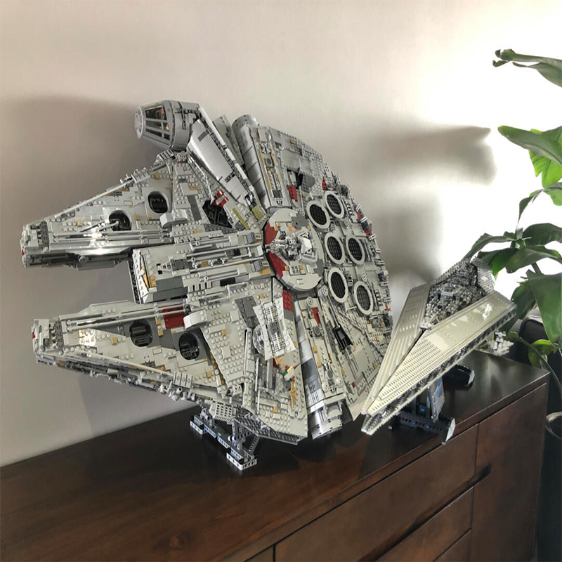 Star Plan Destroyer 05132 75192 Millennium Falcon Building Blocks  8445PC