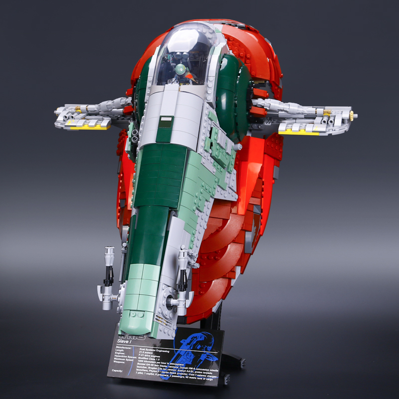 05037 Slave I Gunship Building Blocks Brick Birthday Chirstmas Gift model kit Toy 1996PCS