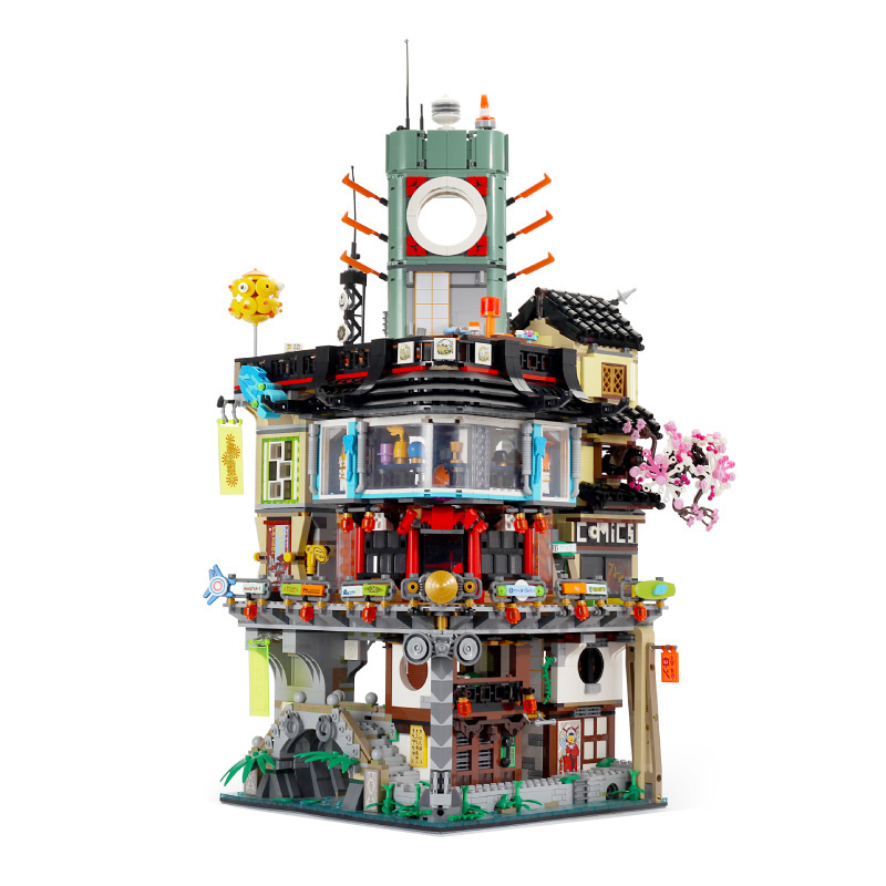 Phantom Ninja City Movie Series Building Blocks Bricks Amusing 70620 06066