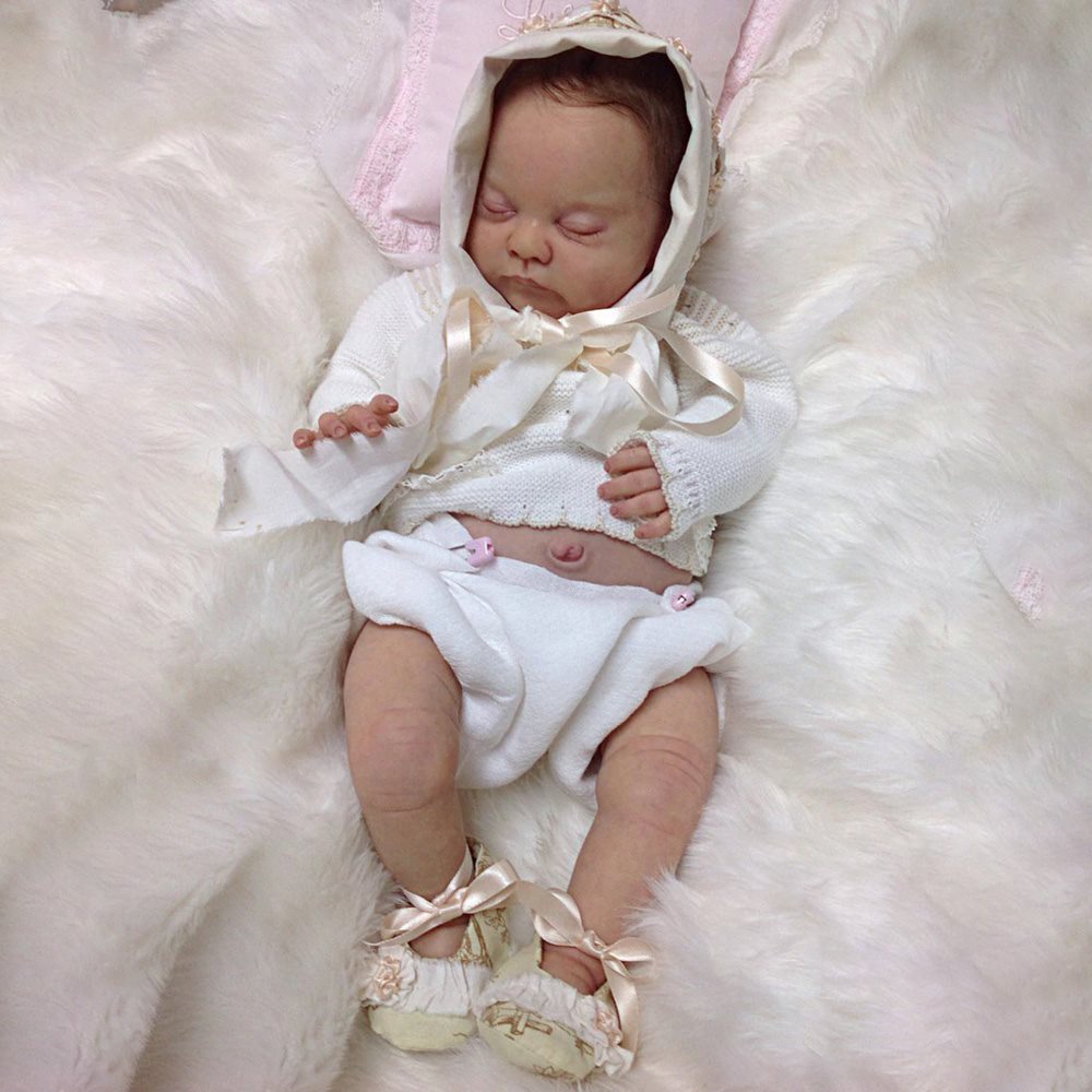 Lifelike 22'' Amethyst Reborn Baby Doll Girl