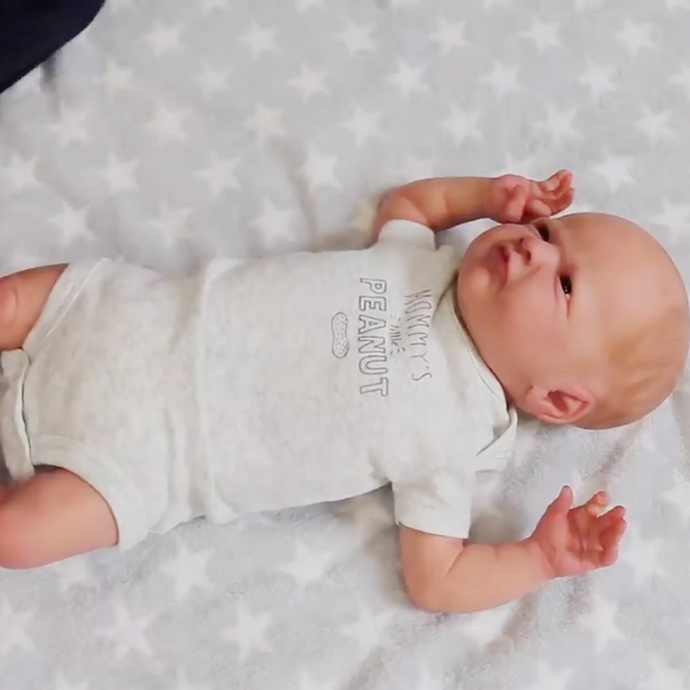 17'' Lifelike Cute Trey  Reborn Baby Dolls