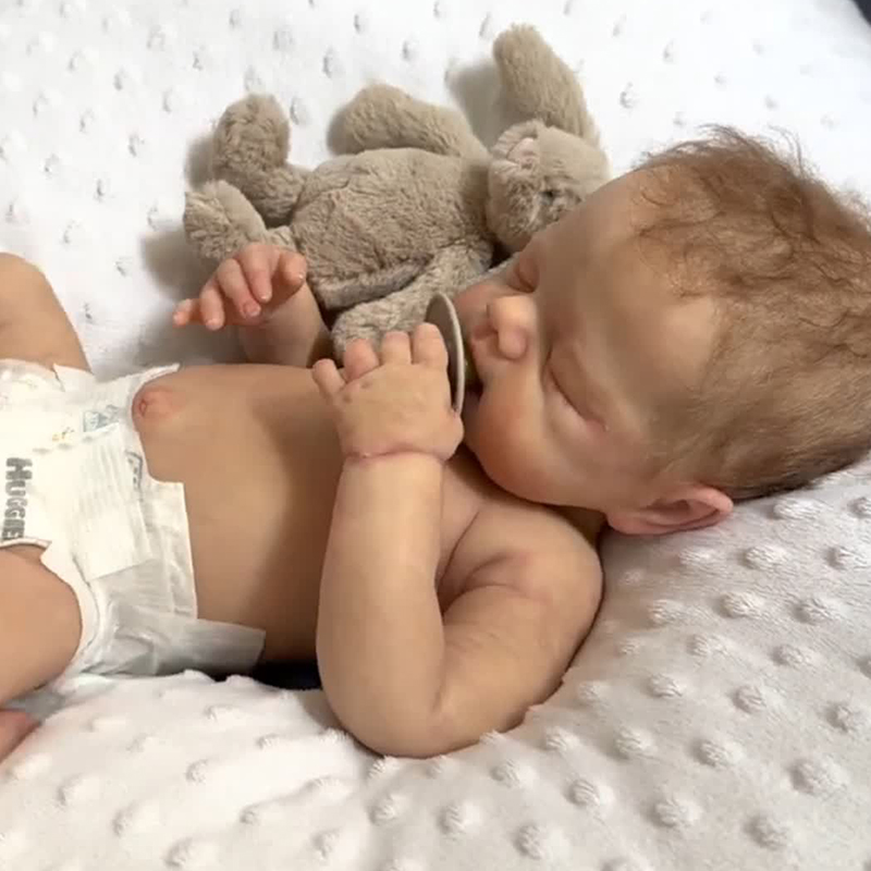 17'' Barney Realistic Cute Reborn Baby Dolls