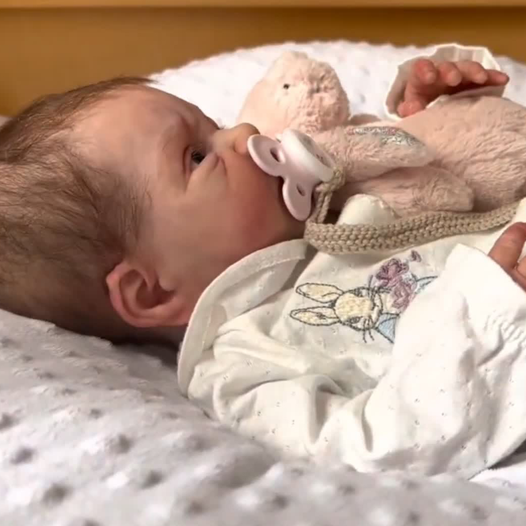 17'' Alva Soft Silicone Realistic Cute Reborn Baby Dolls