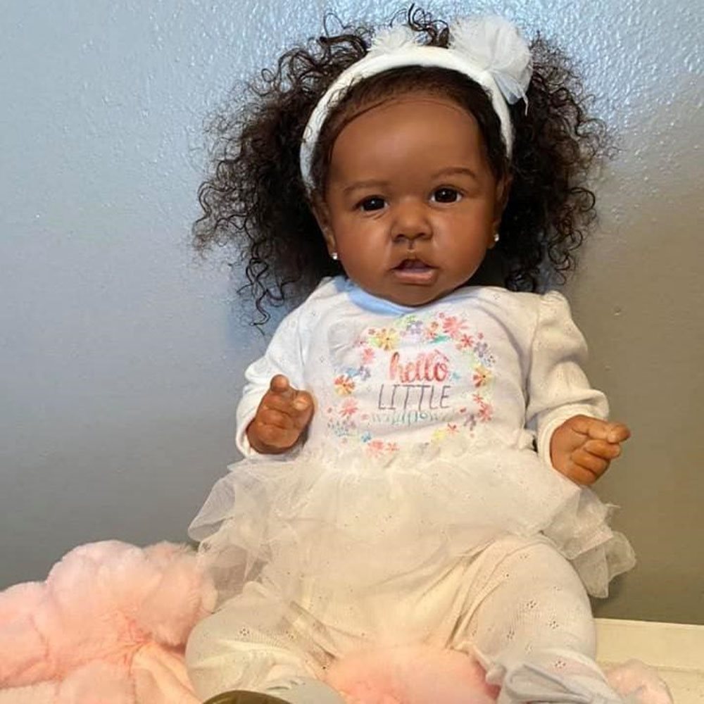 Real life 22'' Little Diaz Reborn Baby Doll Girl Toy
