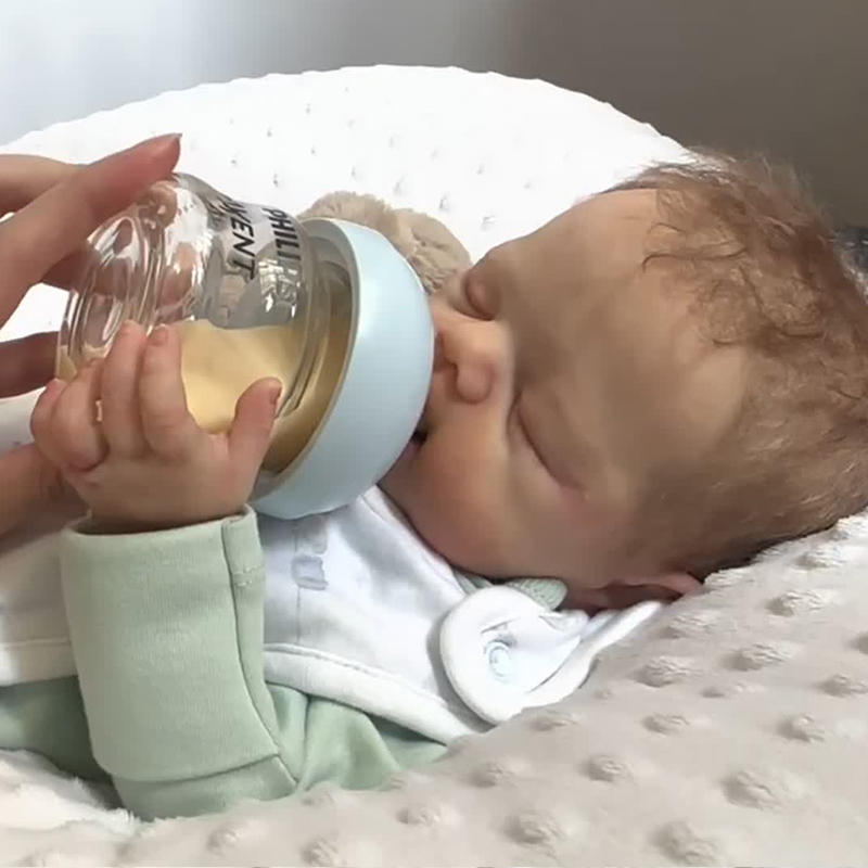 17'' Barney Realistic Cute Reborn Baby Dolls