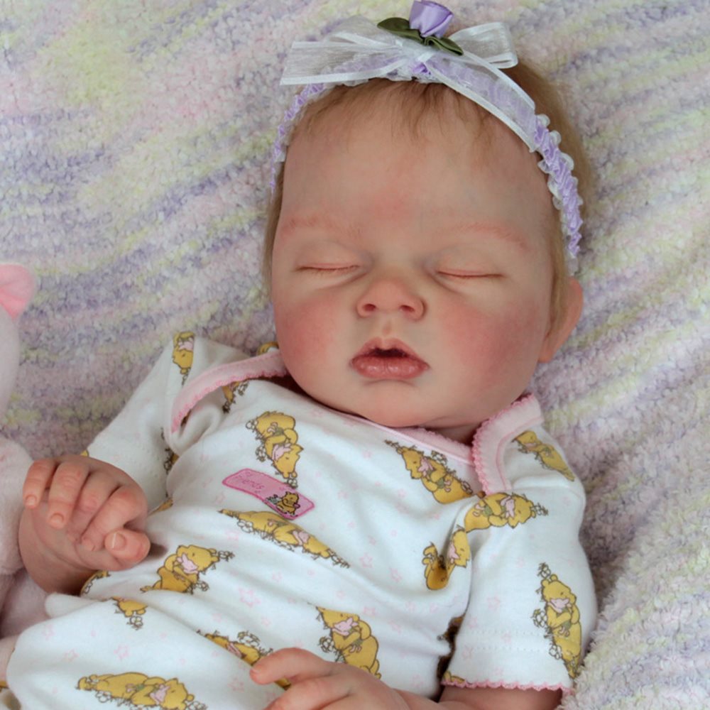 22'' Reborn Baby Girl donna, Realistic Lifelike Handmade