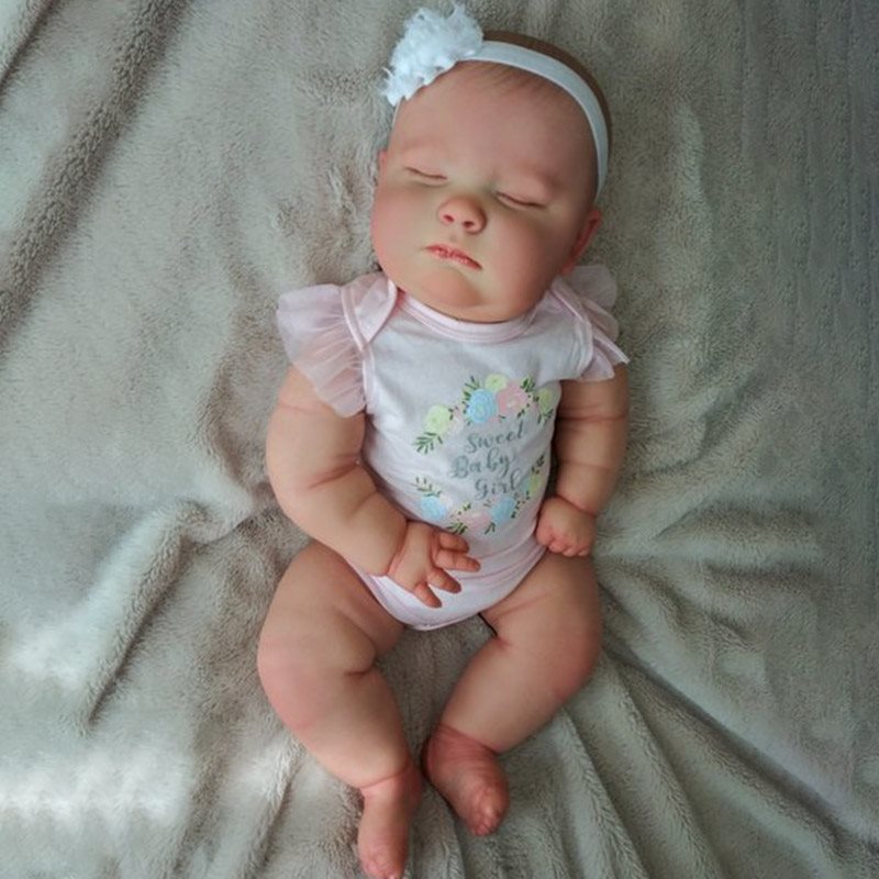 22'' Little Real Cute Godfery Reborn Baby Doll