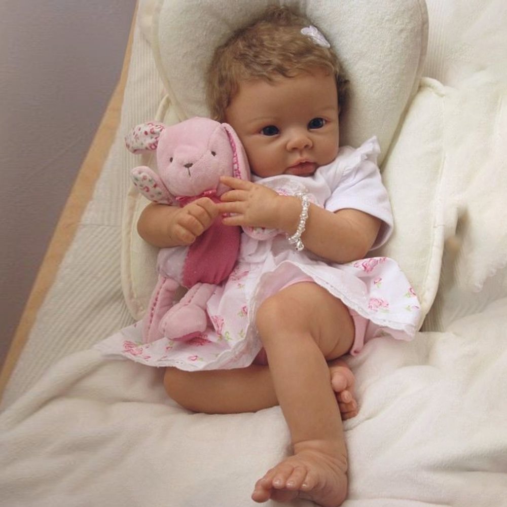 22'' Little Jennifer Cute Reborn Baby Doll -Realistic And Lifelike