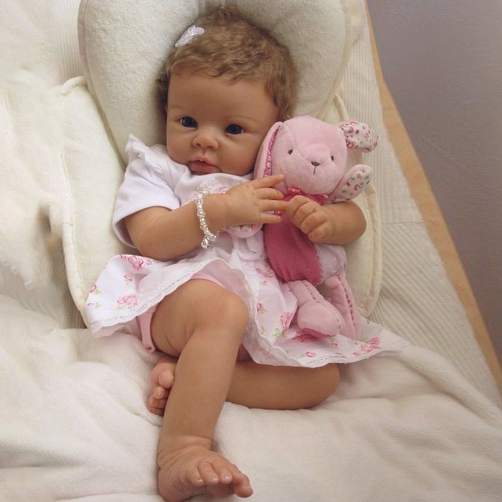 22'' Little Jennifer Cute Reborn Baby Doll -Realistic And Lifelike