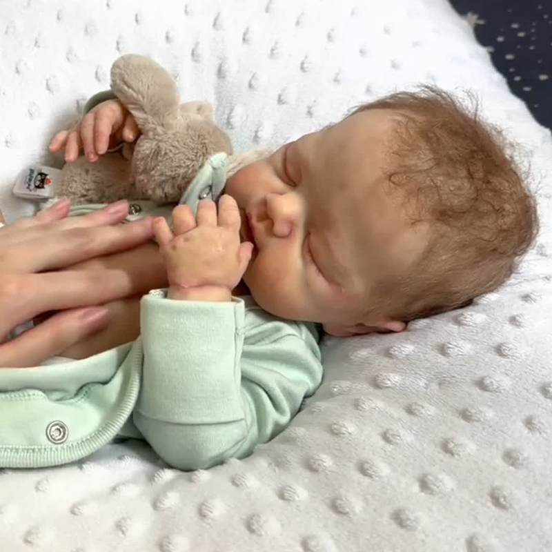 17'' Barney Realistic Cute Reborn Baby Dolls
