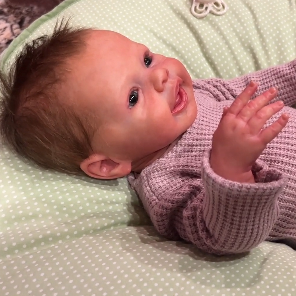 17''Full Soft Silicone Taylor Reborn Baby Doll