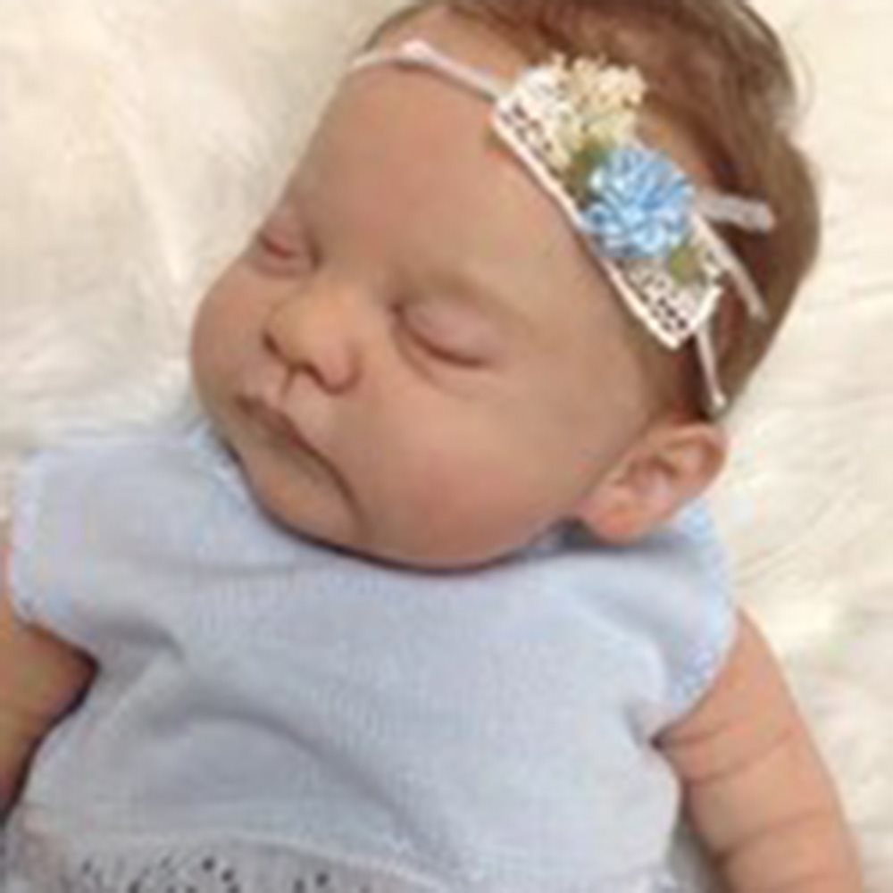 Lifelike 22'' Amethyst Reborn Baby Doll Girl
