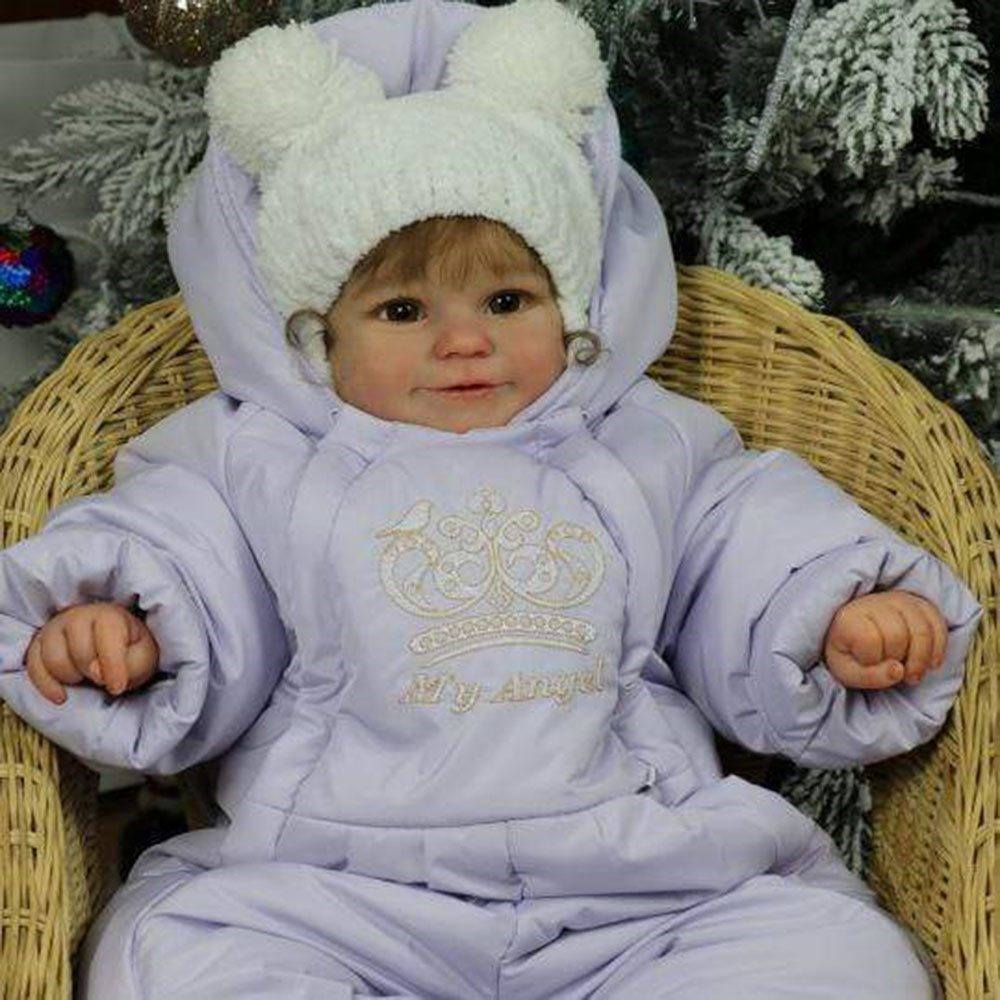 22'' Little Serena Cute Reborn Baby Doll -Realistic And Lifelike