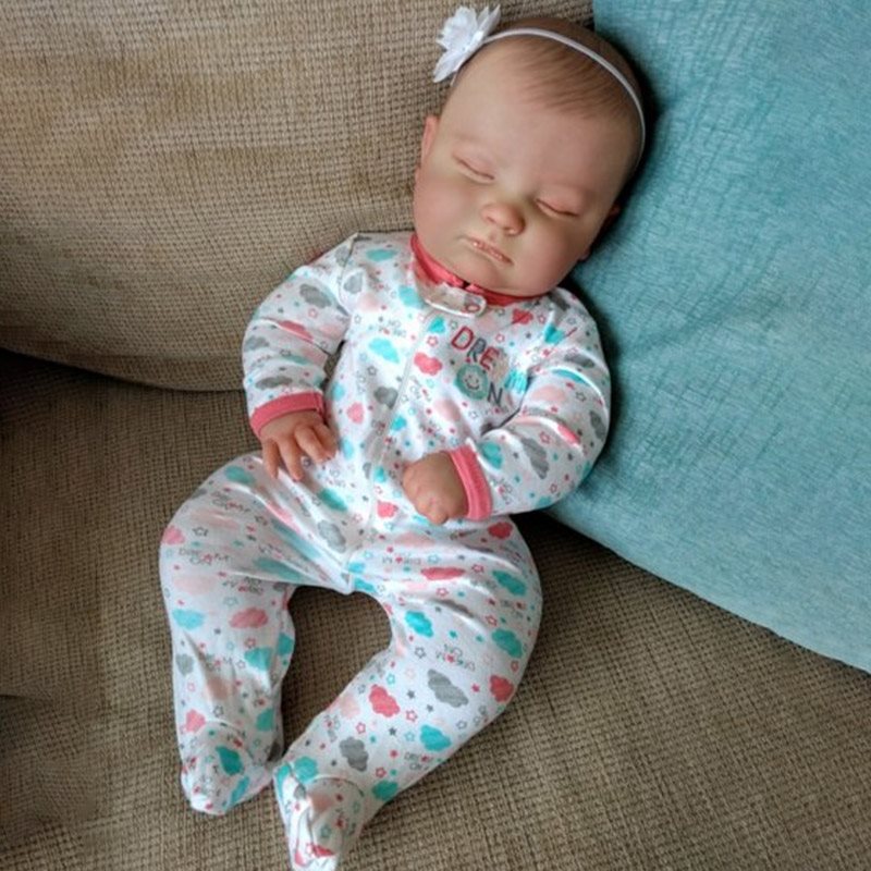 22'' Little Real Cute Godfery Reborn Baby Doll