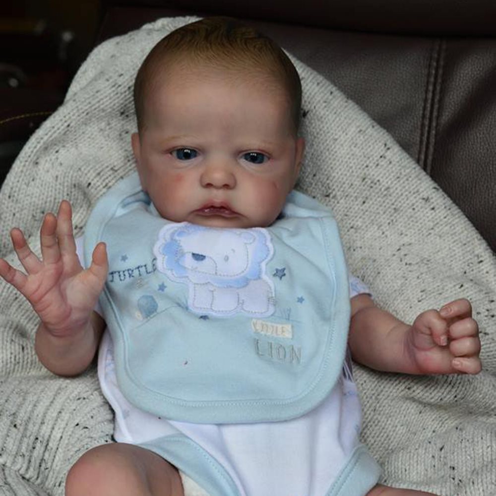 21'' Reborn Baby Girl Bruce, Realistic Lifelike Handmade