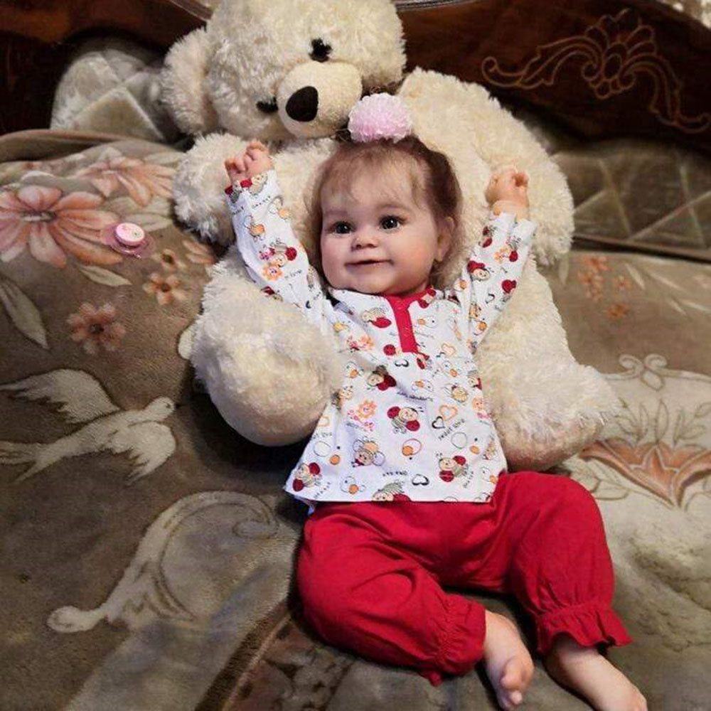 22'' Little Ainsley Cute Reborn Baby Doll -Realistic And Lifelike