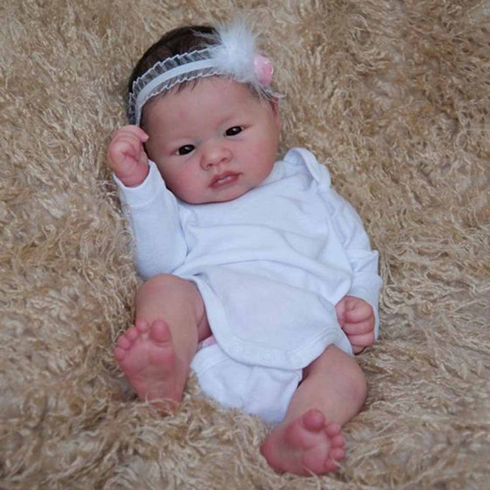 17'' Full Silicone Gabriela·li Reborn Baby Doll