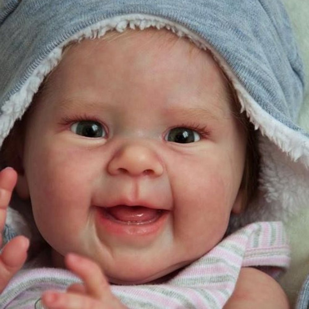 22'' Little Guadalupe Reborn Baby Doll girl -Silicone Vinyl Gift Toy Handmade