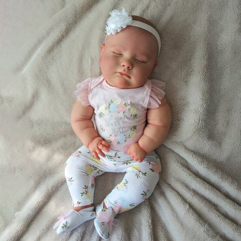22'' Little Real Cute Godfery Reborn Baby Doll