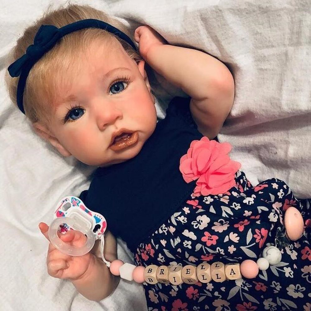 22inch Little Cute Budey Handmade Reborn Baby Doll Girl