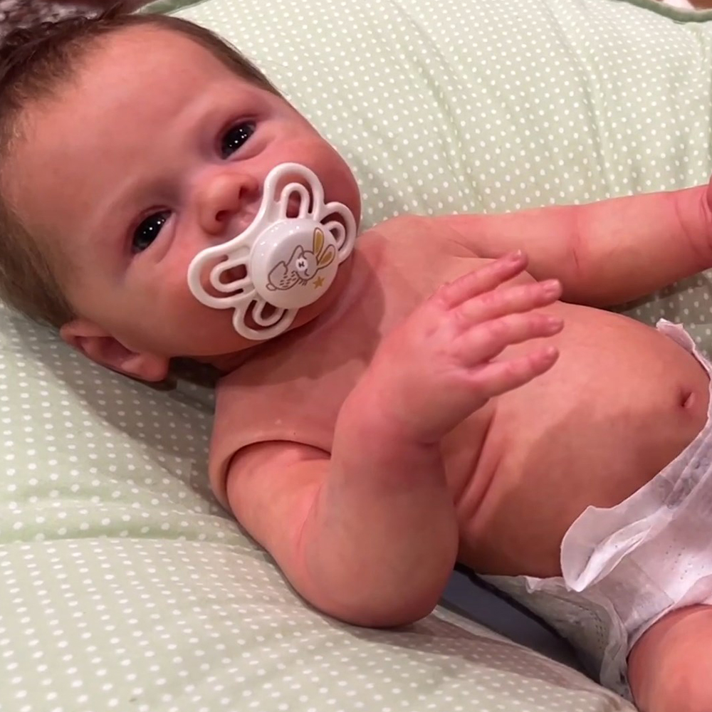 17''Full Soft Silicone Taylor Reborn Baby Doll