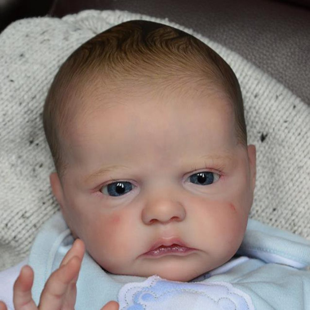 21'' Reborn Baby Girl Bruce, Realistic Lifelike Handmade
