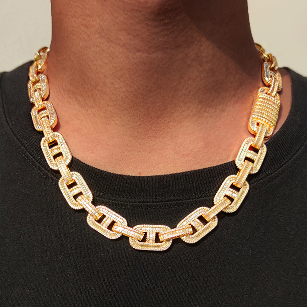 H-Shape Chain Necklace Sulludd 
