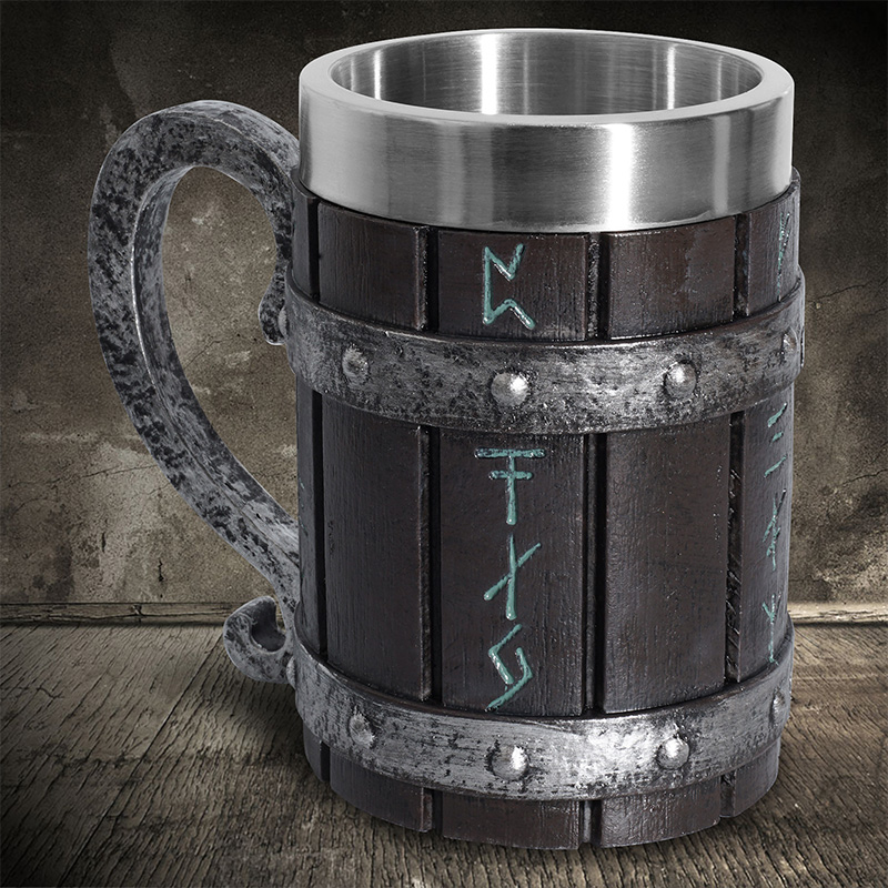 Viking Nordic rune mug