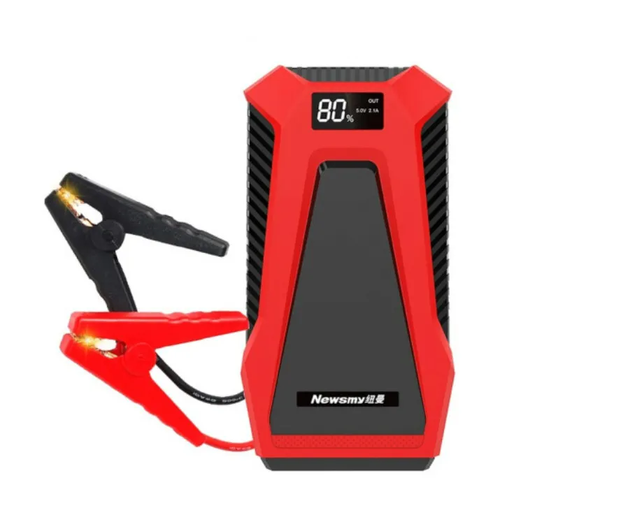 Пусковое зарядное устройство для автомобиля Newsmy S400L Plus, красное