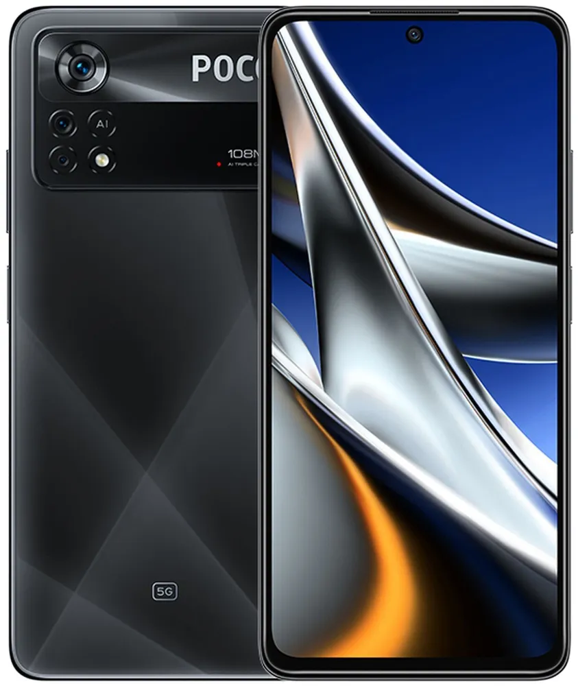 Смартфон Poco X4 Pro с поддержкой 5G 8/256 ГБ, черный
