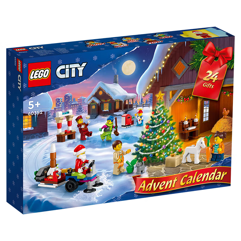 Конструктор LEGO 60352 City Адвент-календарь Новогодний Сити 2022/2023