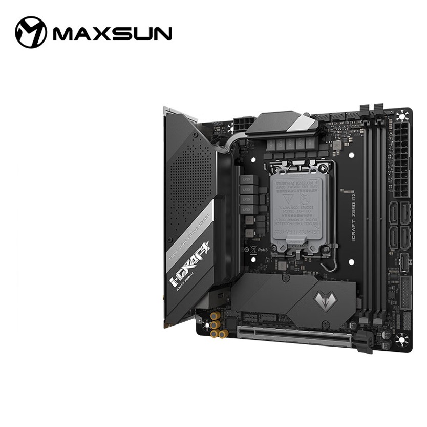 Материнская плата MAXSUN MS-iCraft Z690 ITX WIFI, DDR5 CPU 12900K/12700K 