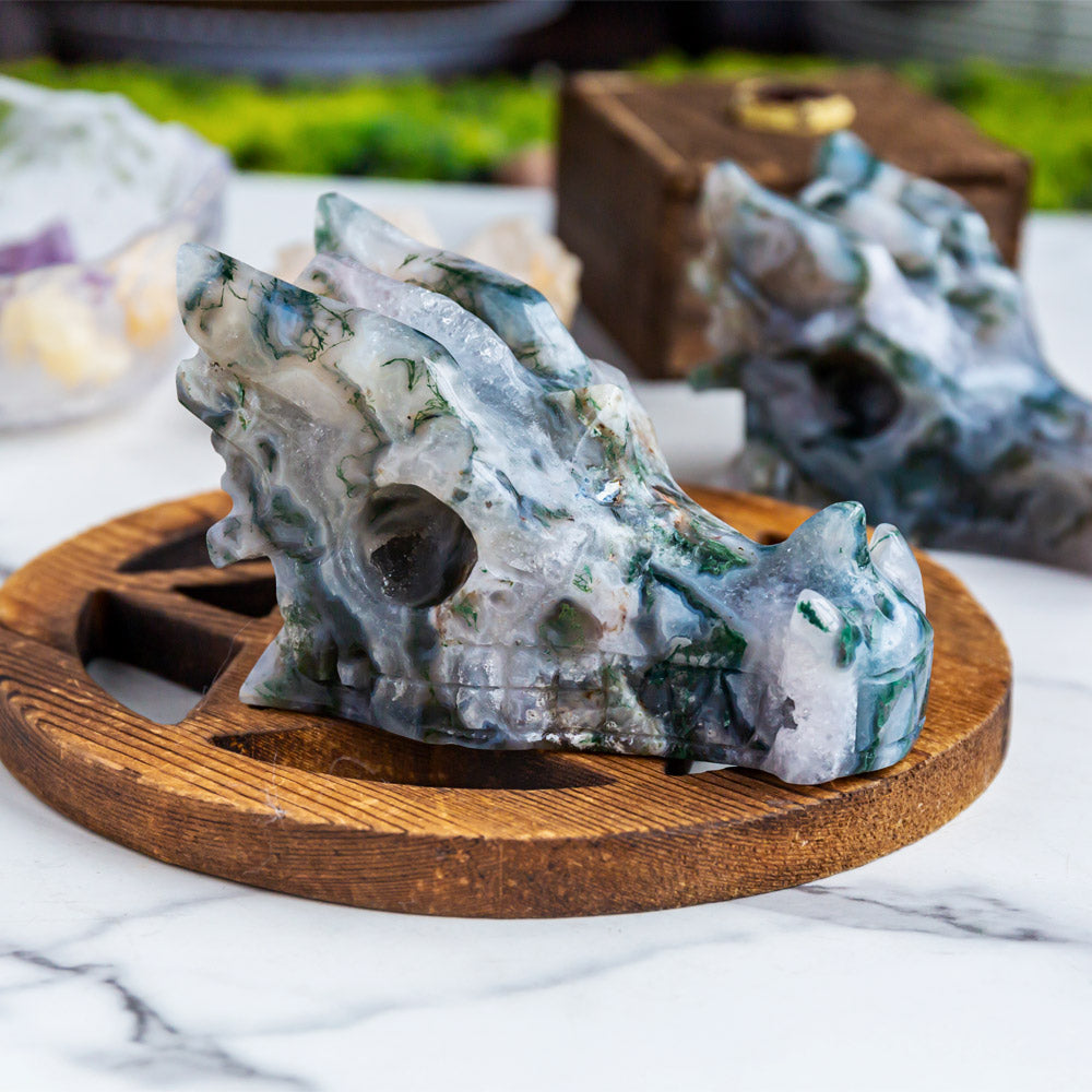 A23_ 0.732KG moss agate