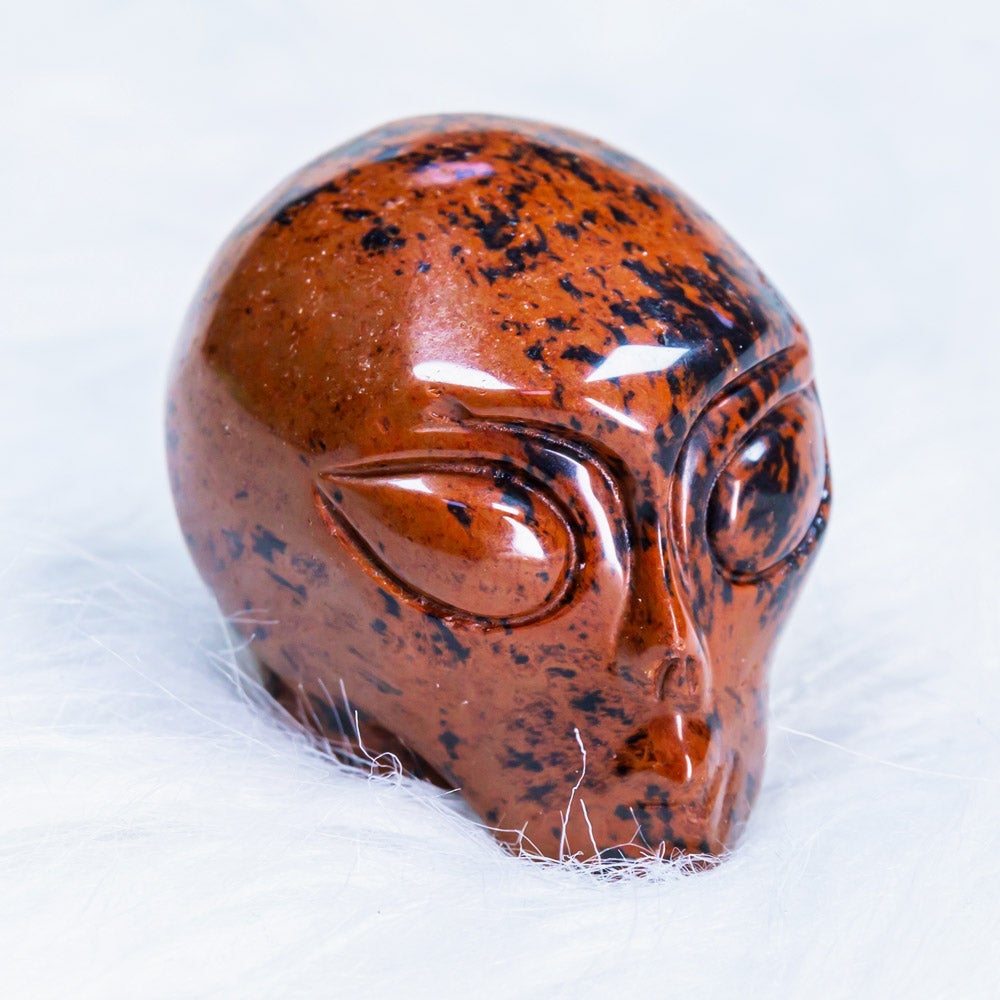  2" Crystal Alien Skull