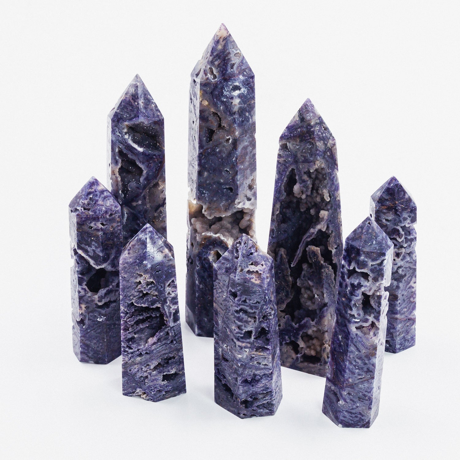 1kg A31 Purple Sphalerite Point