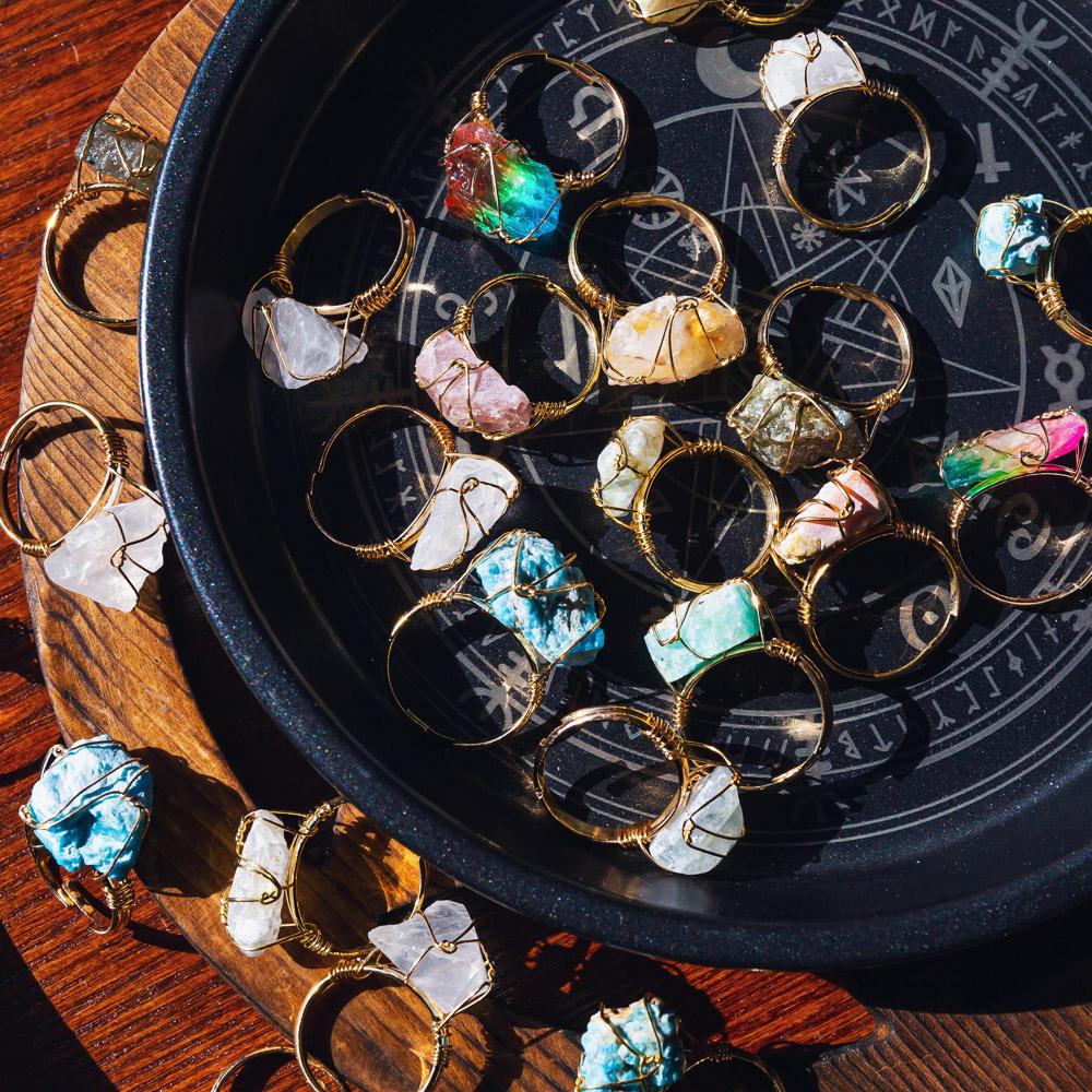 Crystal ring
