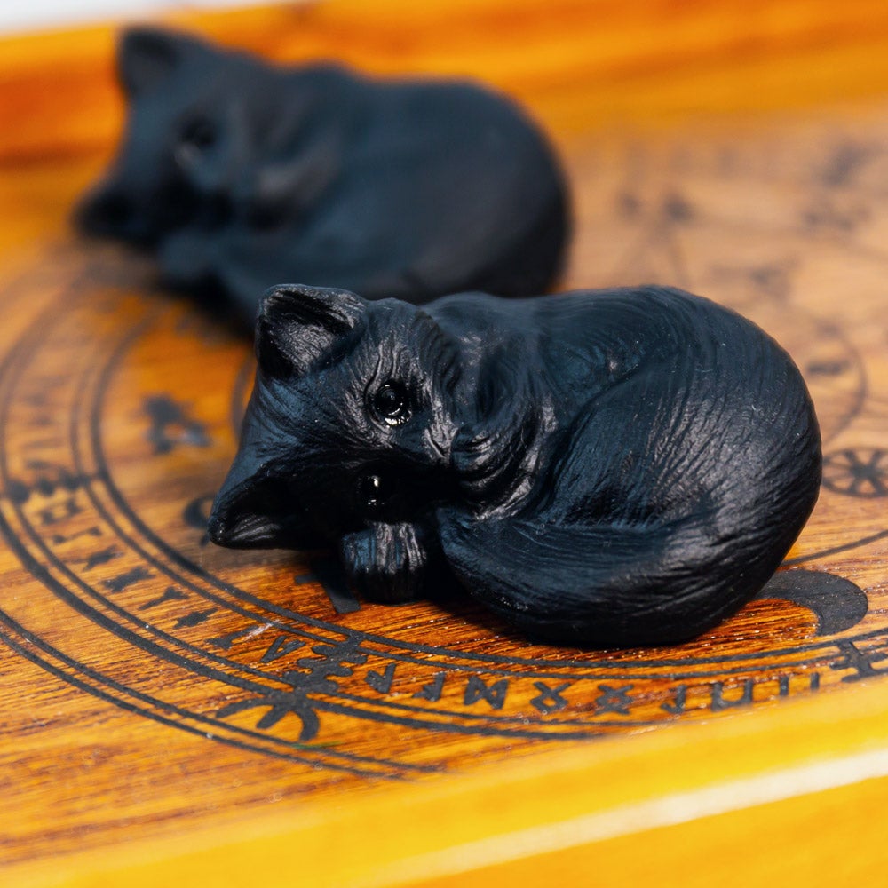 Black Obsidian Cat