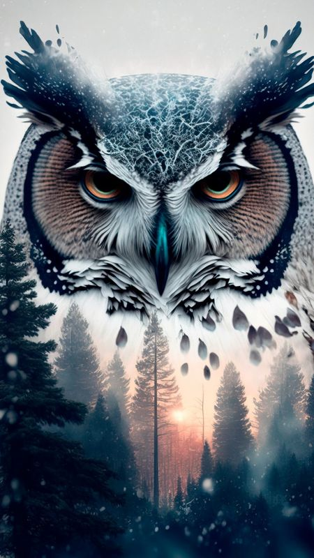 Free AB Diamond Painting -Owl