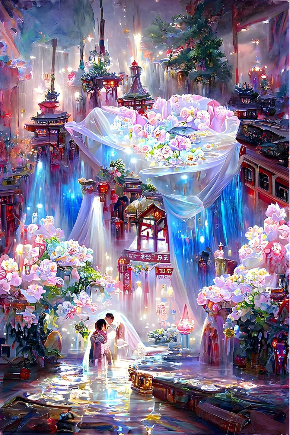 Magical Flower Diamond Art – All Diamond Painting Art