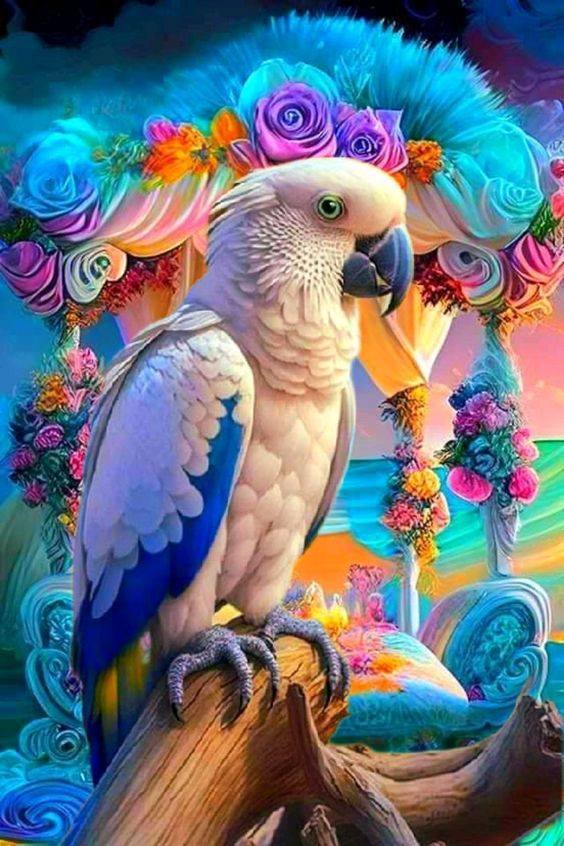 Diamond Painting - Parrot